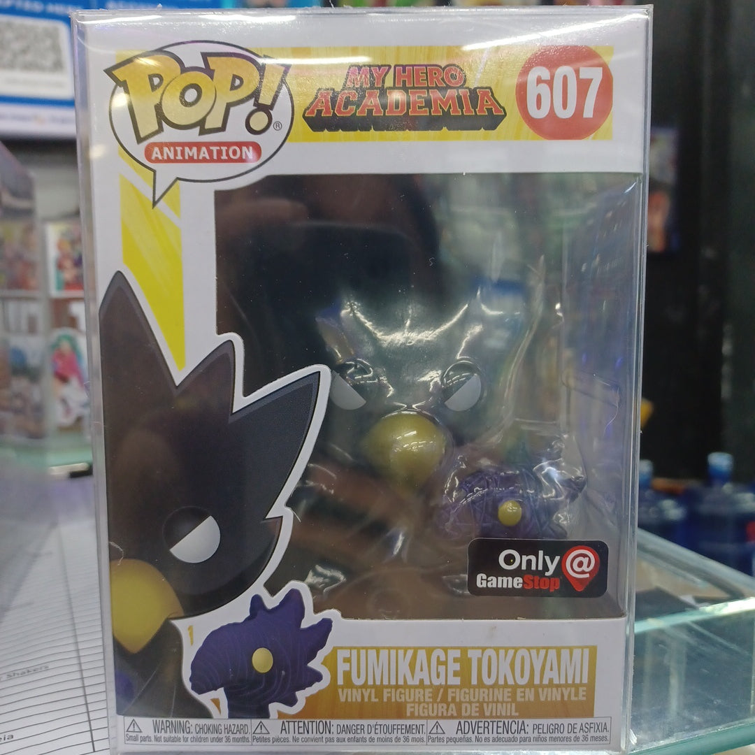 Funko Pop Animation My Hero Academia Fumikage Tokoyami (Only @Gamestop) 607