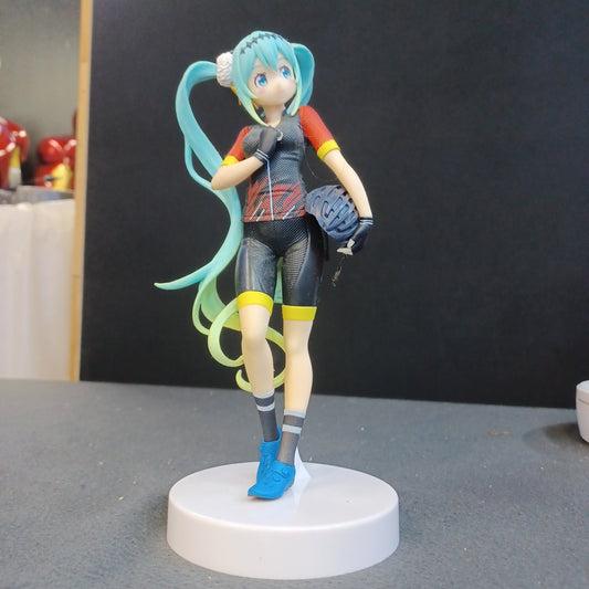 Banpresto EXQ Hatsune Miku Racing 2018 Team Ukyo Cheering Ver. (Loose)