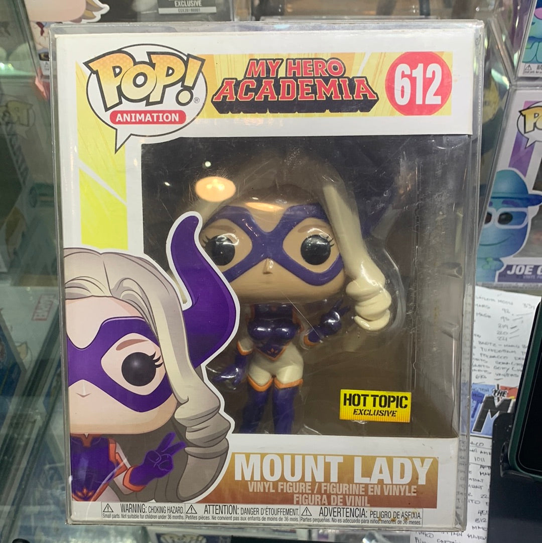 Funko pop Mount lady (Hot topic Exlusive) 6 inches 612