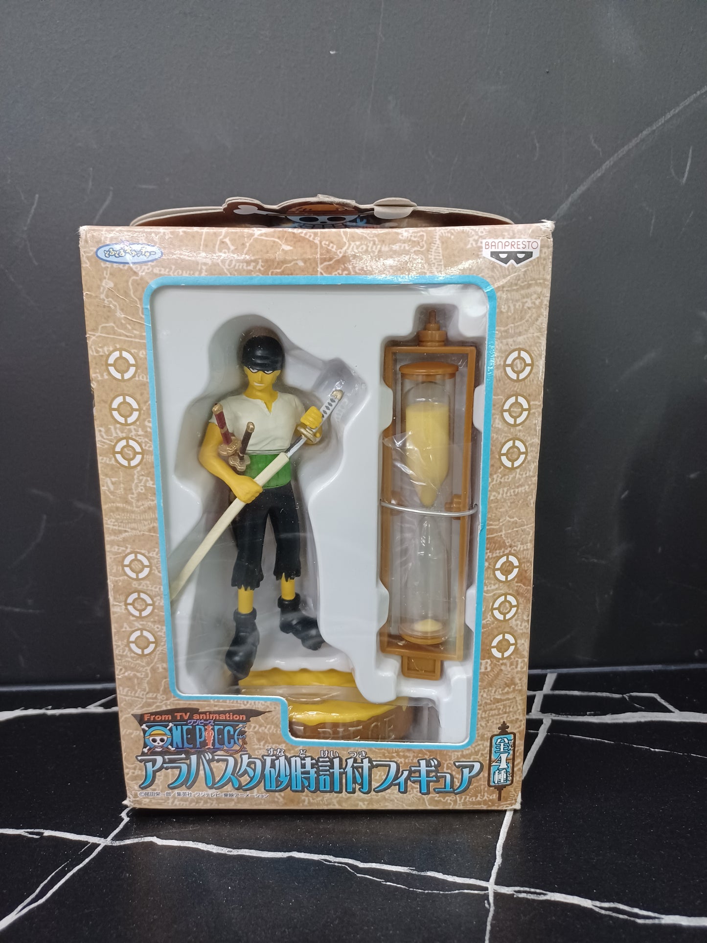 Banpresto One Piece Alabasta Hourglass Figure Roronoa Zoro