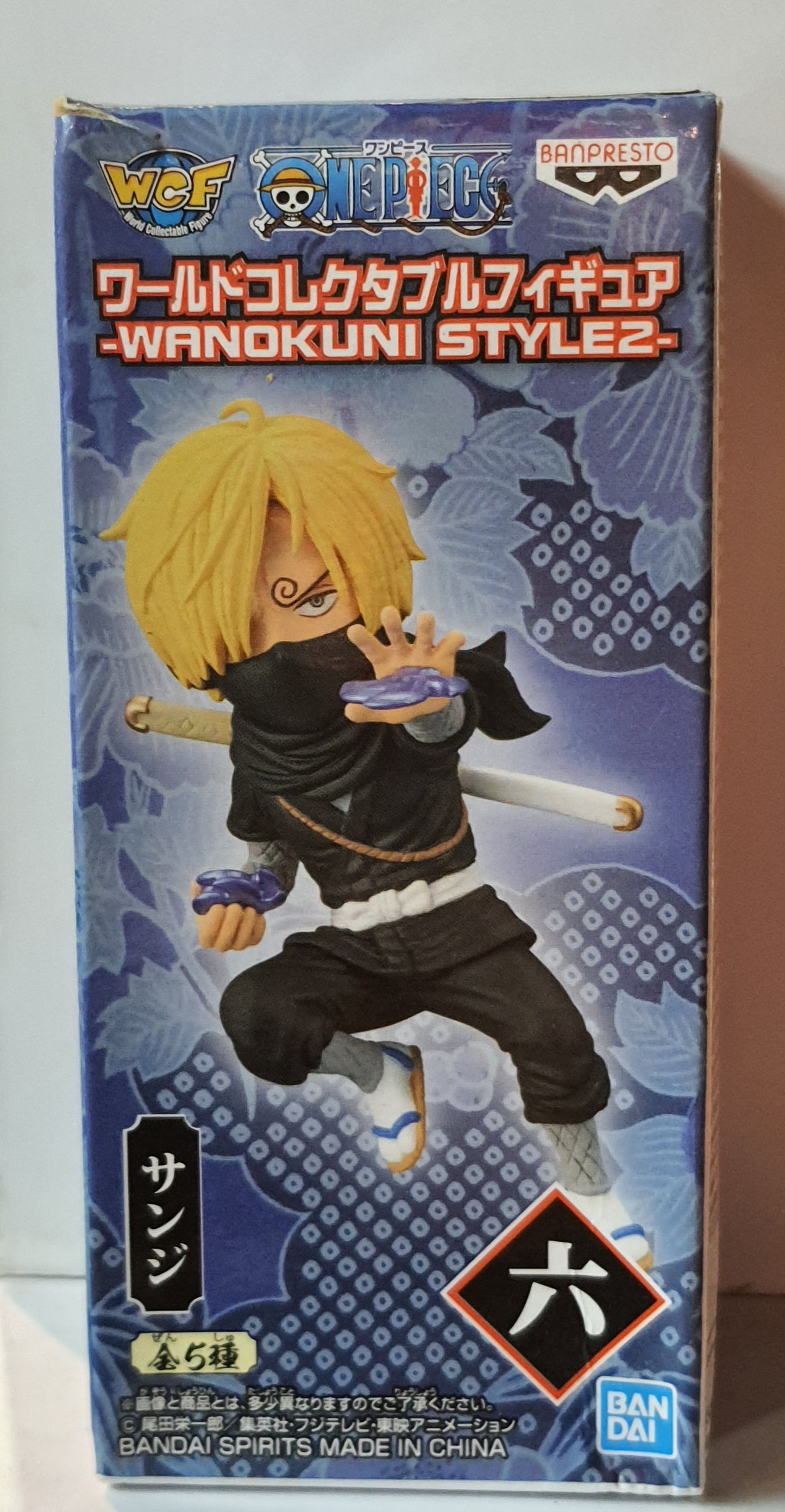 WCF One Piece Wanokuni Style Vol. 2 Sanji (B)