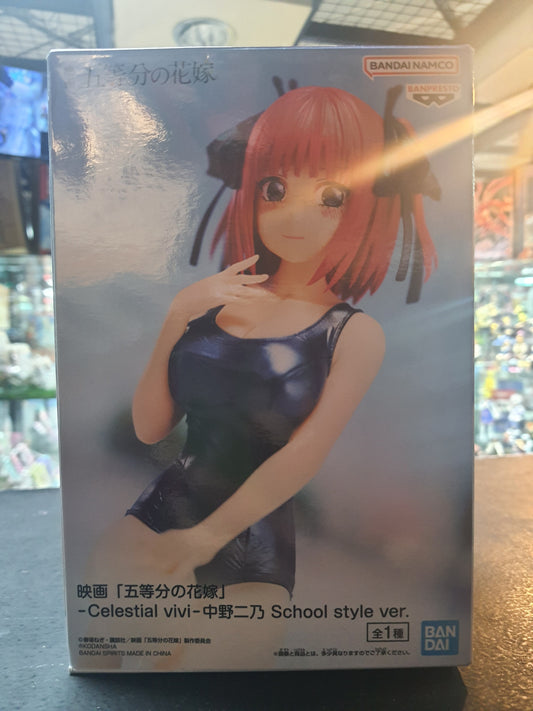 Banpresto Celestial Vivi The Quintessential Quintuplets Nino Nakano School Style Ver.