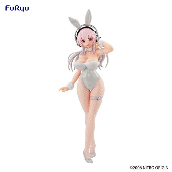 Furyu BiCute Bunnies Super Sonico Pearl White Ver.