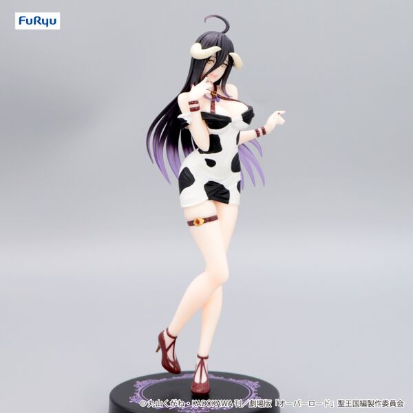 Furyu Trio Try iT Overlord Albedo Mini Dress Cow Print Ver.