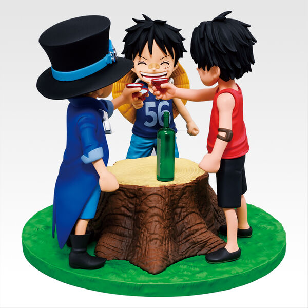 Ichiban Kuji One Piece Emotional Stories Prize A Portgas D. Ace, Sabo, and Monkey D. Luffy (Revible Moment)