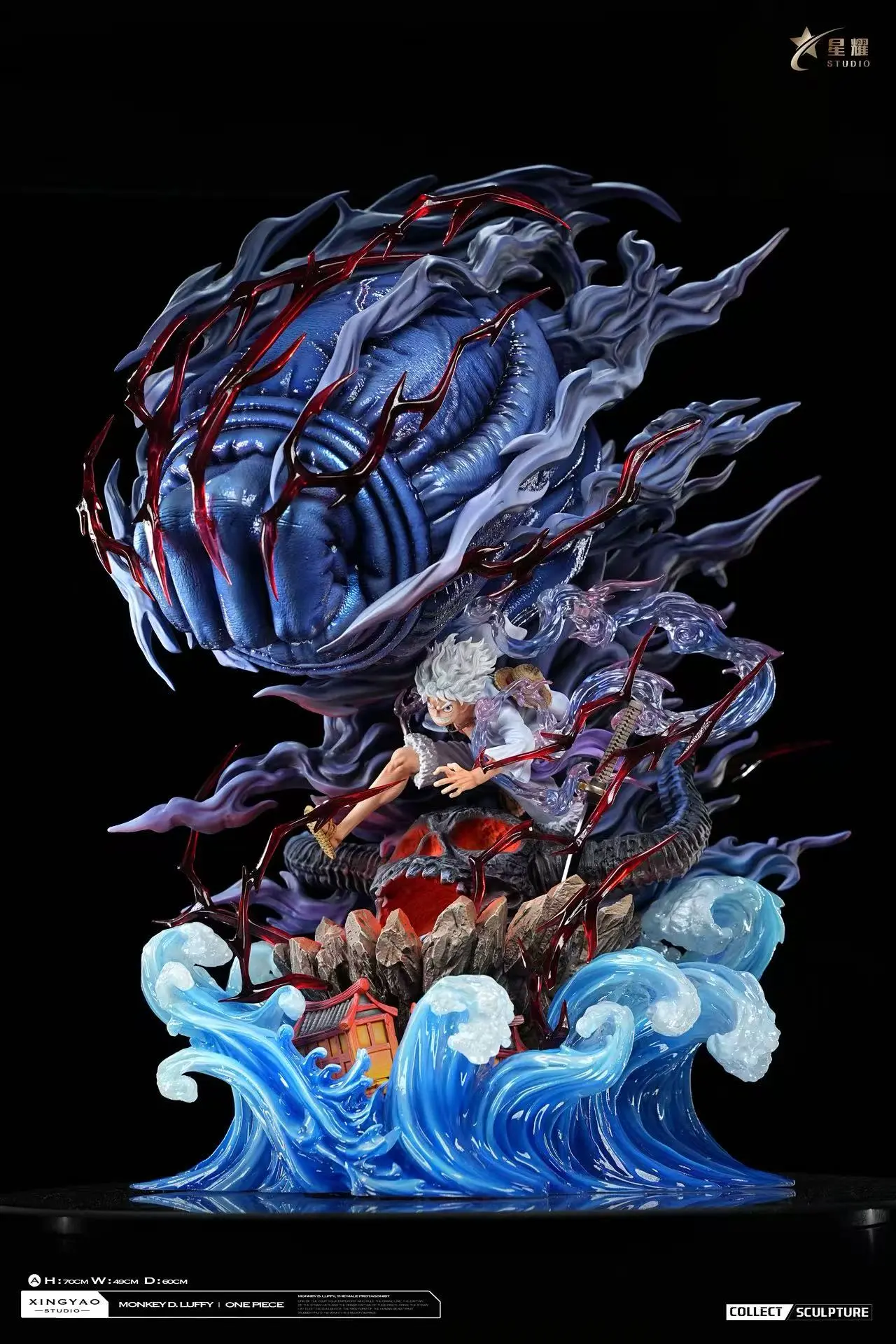 Resin: Xingyao Studios King Kong Gun Luffy Gear 5 Nika