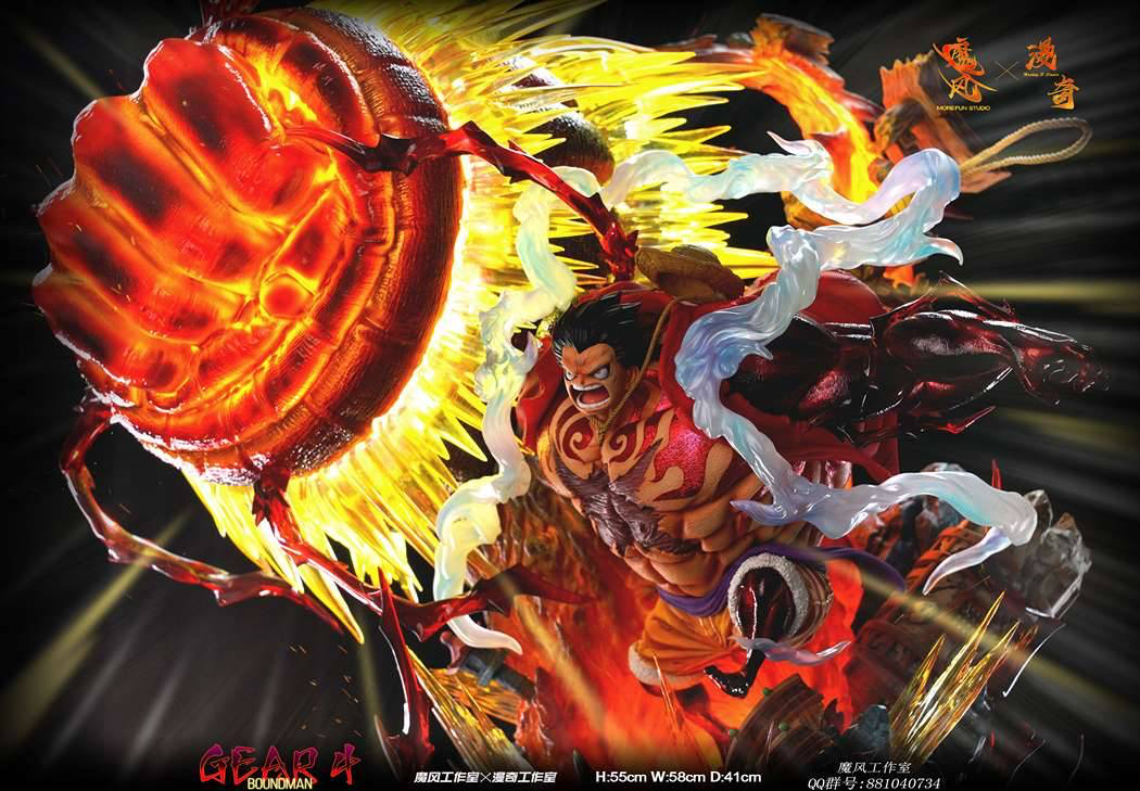 Resin: More Fun Studio Luffy Gear 4 Bounceman