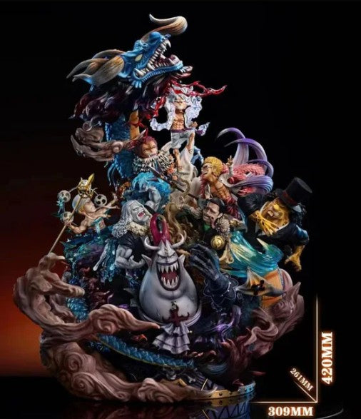 Resin: G5 Studio Road to Yonko Luffy Vs Villains