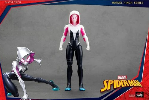 ZD Toys Marvel 7 Inch Series Ghost Spider