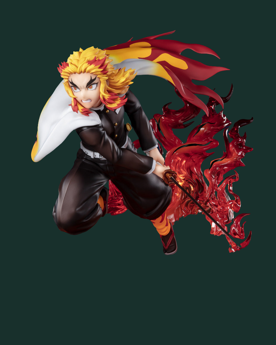 Figuarts Zero Demon Slayer Akaza VS Kyojuro Rengoku Set