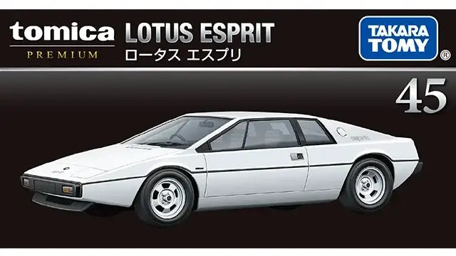 Takara Tomy Tomica Premium No. 45 Lotus Esprit 1/62 Scale