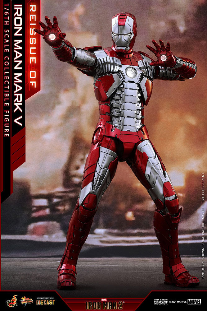 Hot Toys Movie Masterpiece Iron Man 2 Iron Man Mark 5