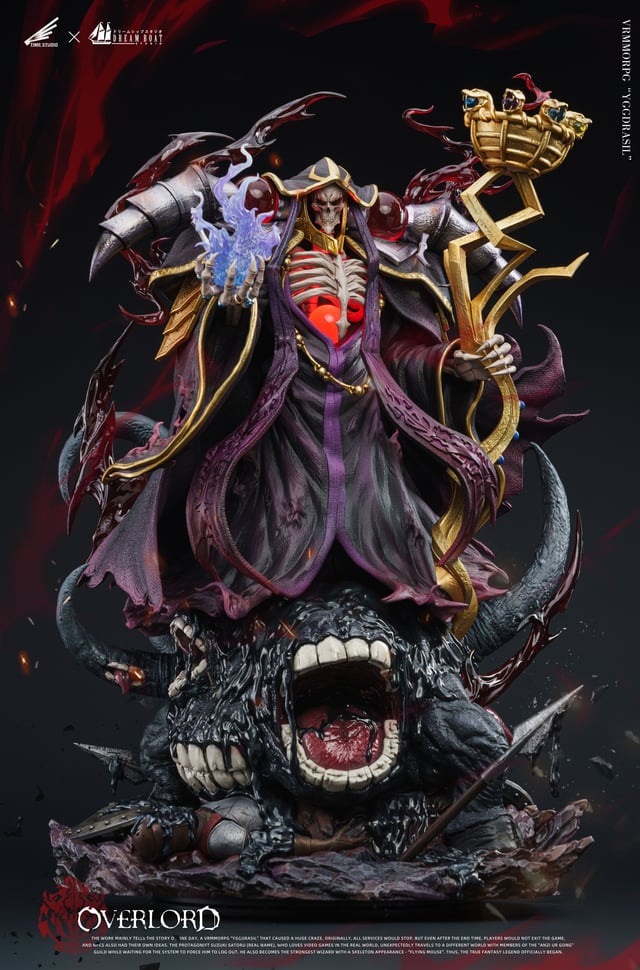 Resin: DBS x Time Studio Overlord Ainz Ooal Gown
