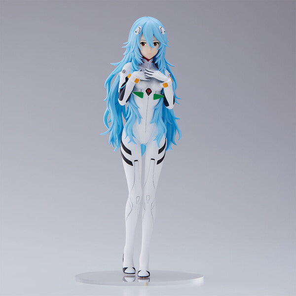 Sega SPM Evangelion: 3.0 + 1.0 Thrice Upon a Time Rei Ayaname Long Hair Ver.