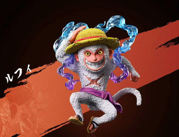 Resin: YZ Studio Monkey Luffy Gear 5 Nika