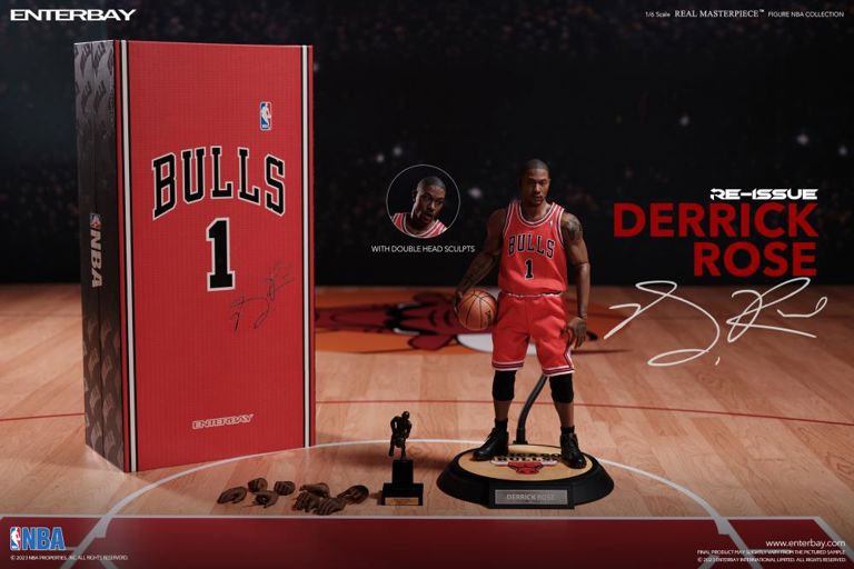 Enterbay Real Masterpiece NBA Derrrick Rose