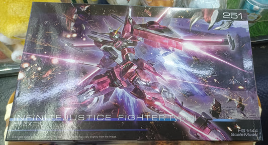 HG 1/144 Scale Model 251 Infinite Justice Fighter Type 3