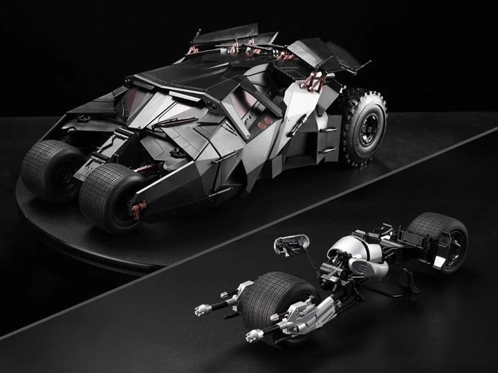 Modoking The Dark Knight Trilogy Batman and The Tumbler and Batpod
