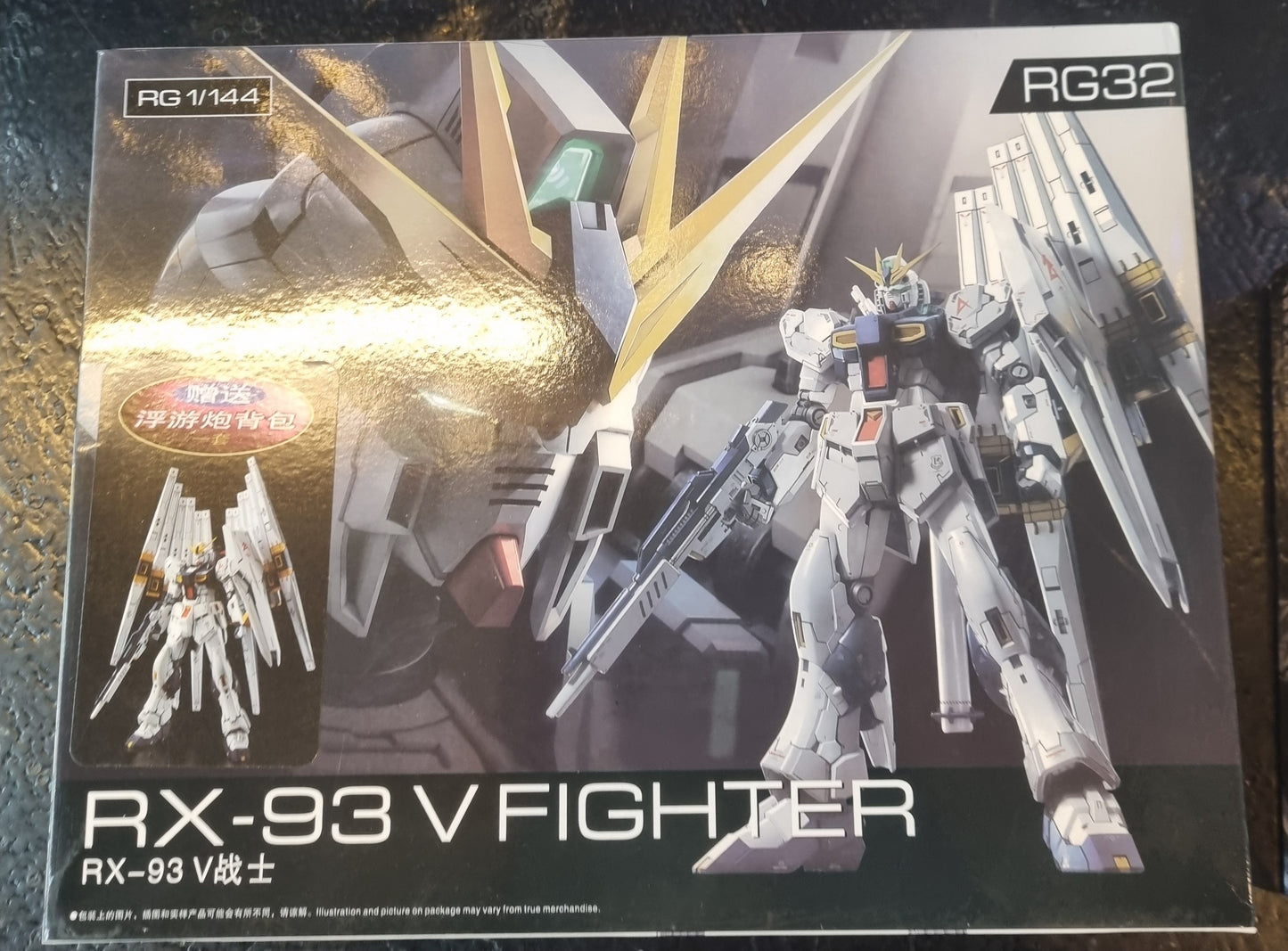 RG 1/144 Scale Model RX-93 V-Fighter