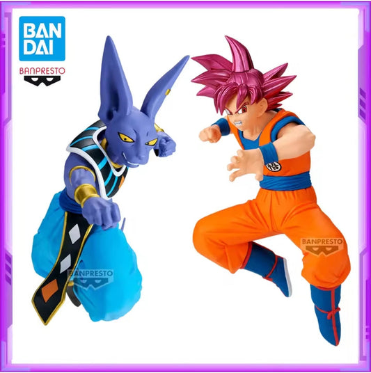 Banpresto Dragon Ball Super Match Makers Super Saiyan God Goku VS Beerus