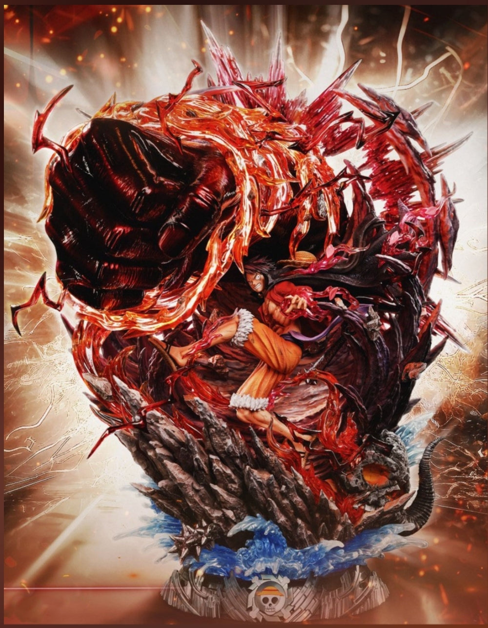 Resin: ZZD Studio Red Roc Luffy