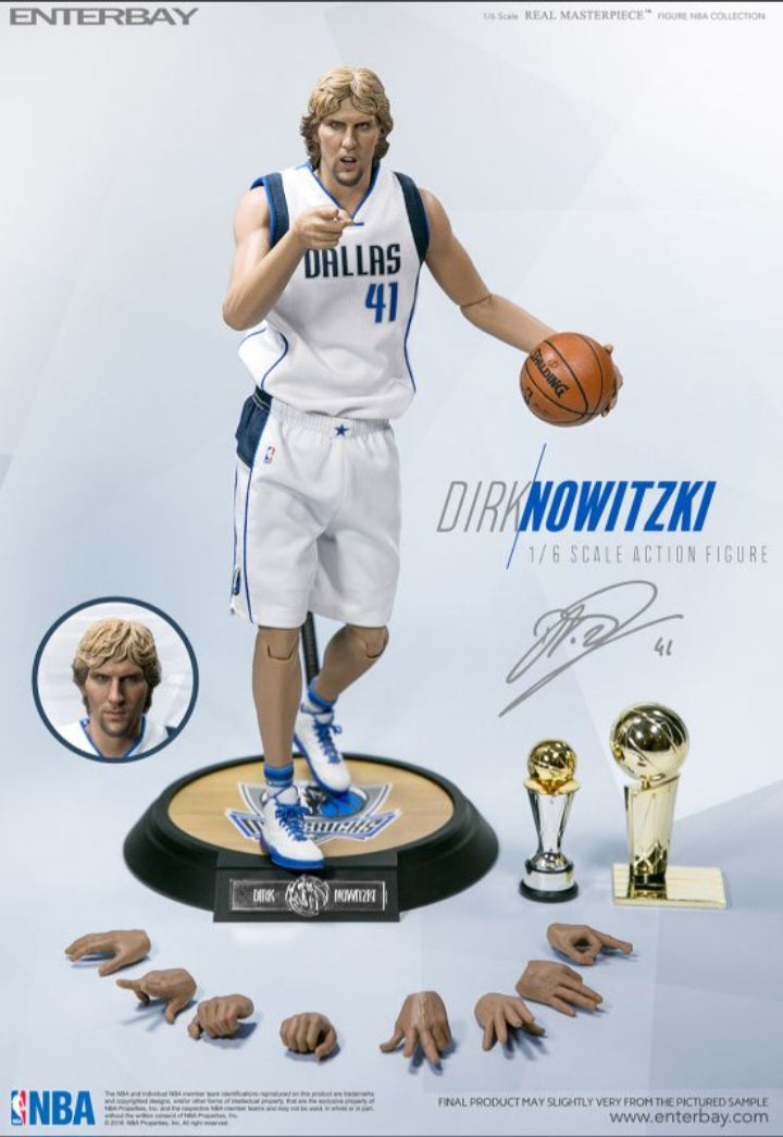 Enterbay Real Masterpiece NBA Dirk Nowitzki