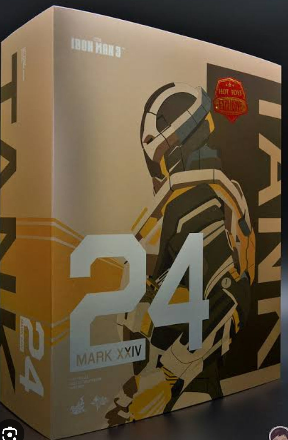 Hot Toys Movie Masterpiece Iron Man 3 Iron Man Mark 23 "Tank"