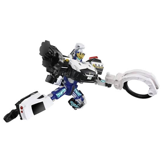 Takara Tomy Job Braver TJB01 Police Braver Nissan GT-R Patrol Car
