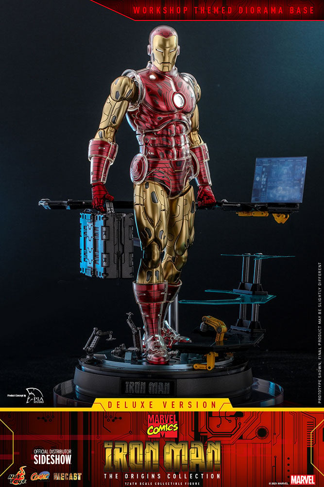 Hot Toys Comic Masterpiece Marvel Comics Iron Man Deluxe Ver.