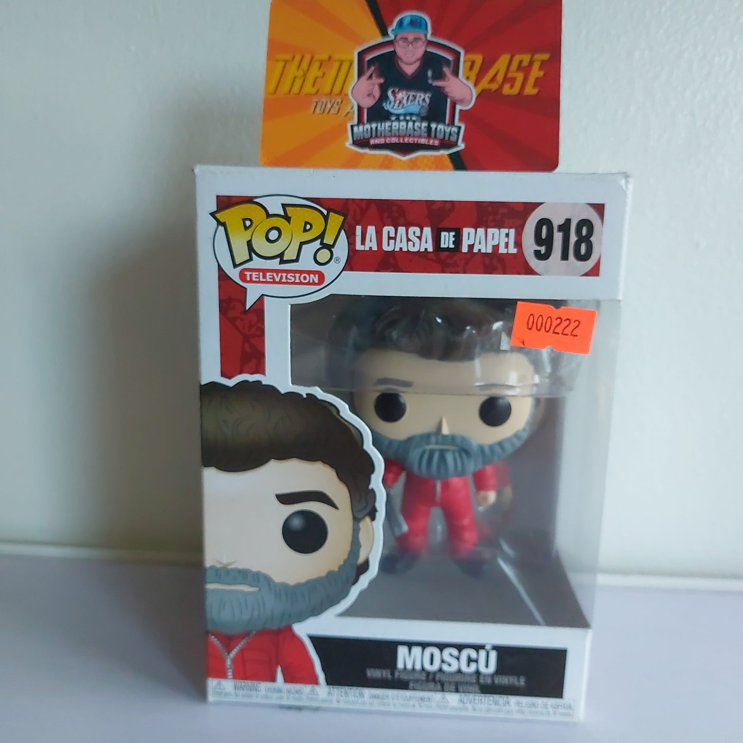 Funko Pop Television La Casa de Papel Moscu 918