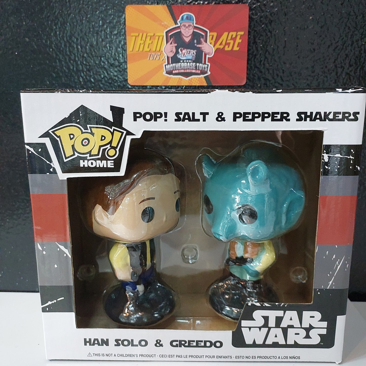 Funko Pop Homes Star Wars Han Solo & Greedo (Salt & Pepper Shakers)