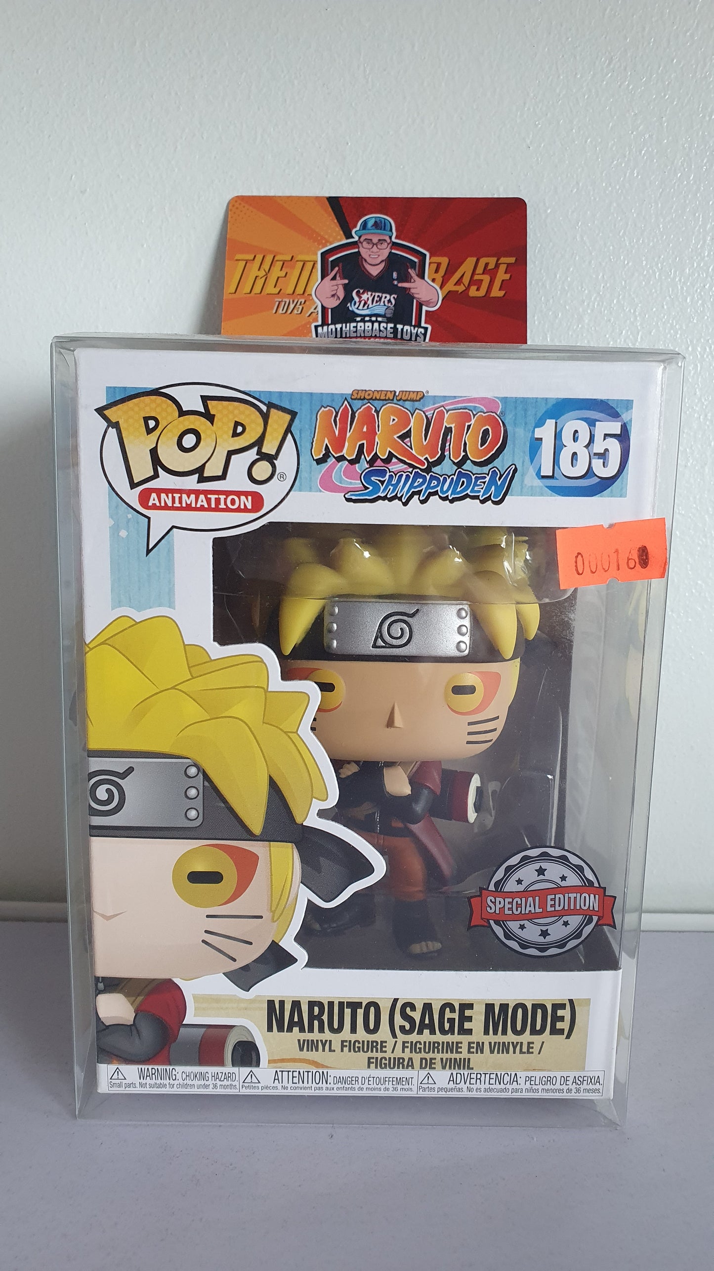 Funko Pop Animation Naruto Shippuden
Naruto Sage Mode Special Edition 185
