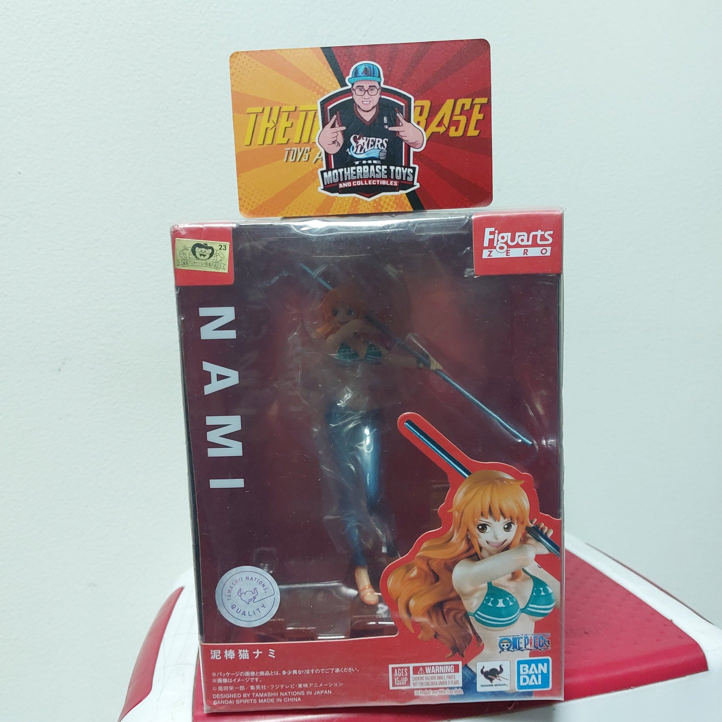 Figuarts zero nami one piece tamashination Red
