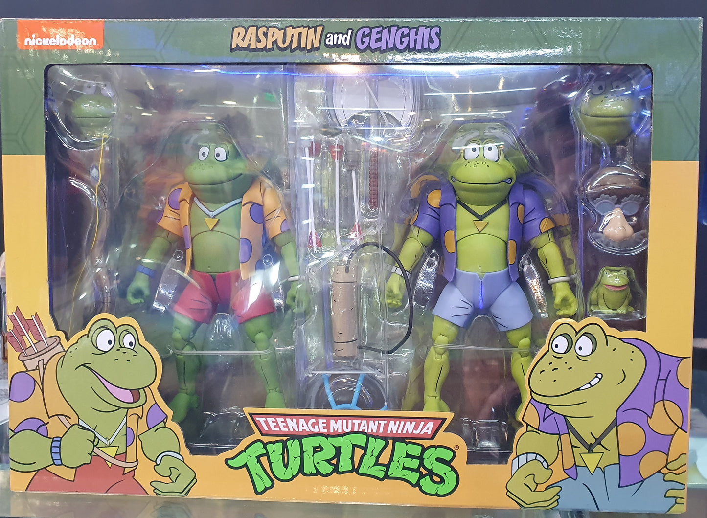 NECA Real Toys Teenage Mutant Ninja Turtles Rasputin And Genghis