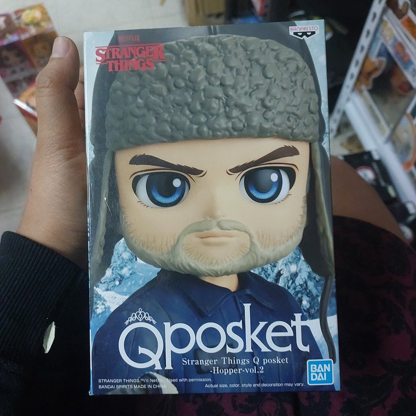 Qposket Banpresto Stranger Things Hopper