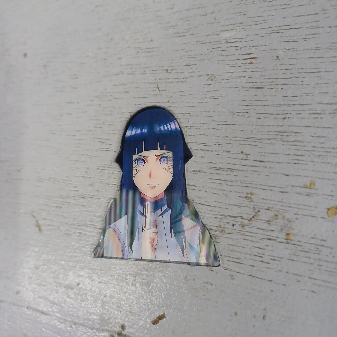 Lenticular 3D Sticker Hinata Hyuga