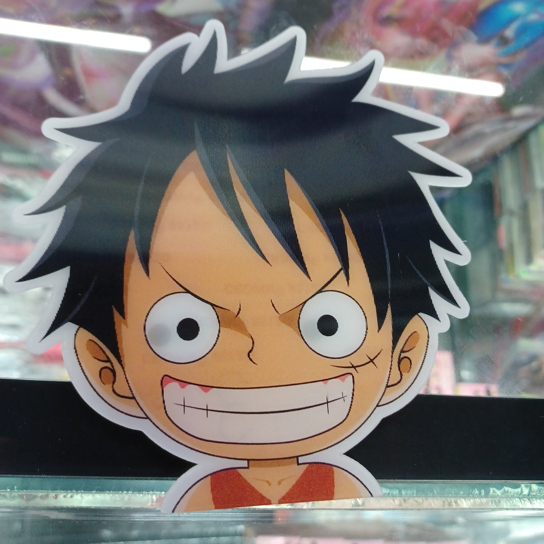 Lenticular Sticker Luffy Head