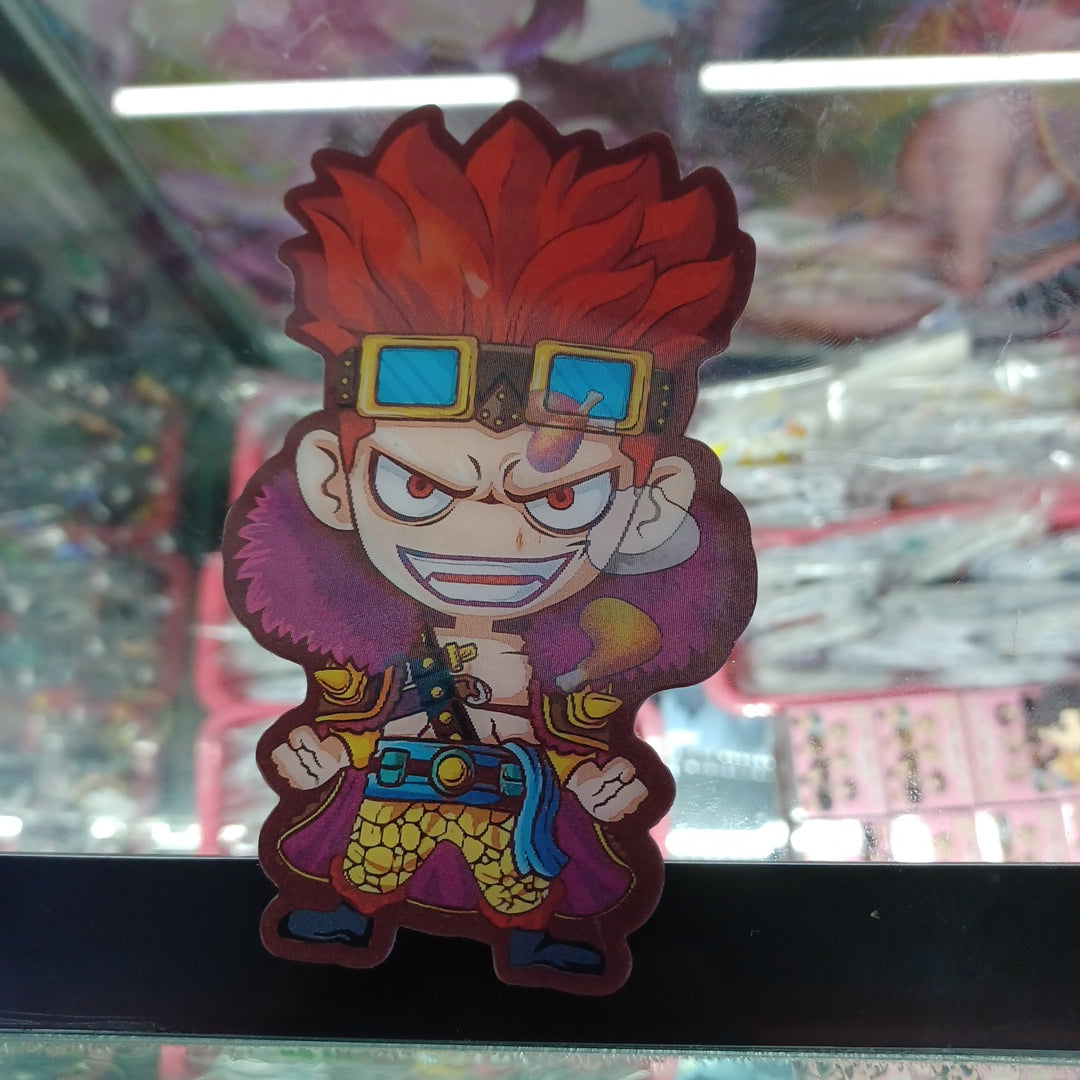 Lenticular Sticker Eustass Kid