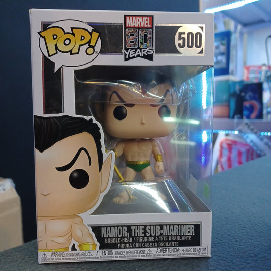 Funko pop Marvel 80 years Namor The Sub-mariner 500