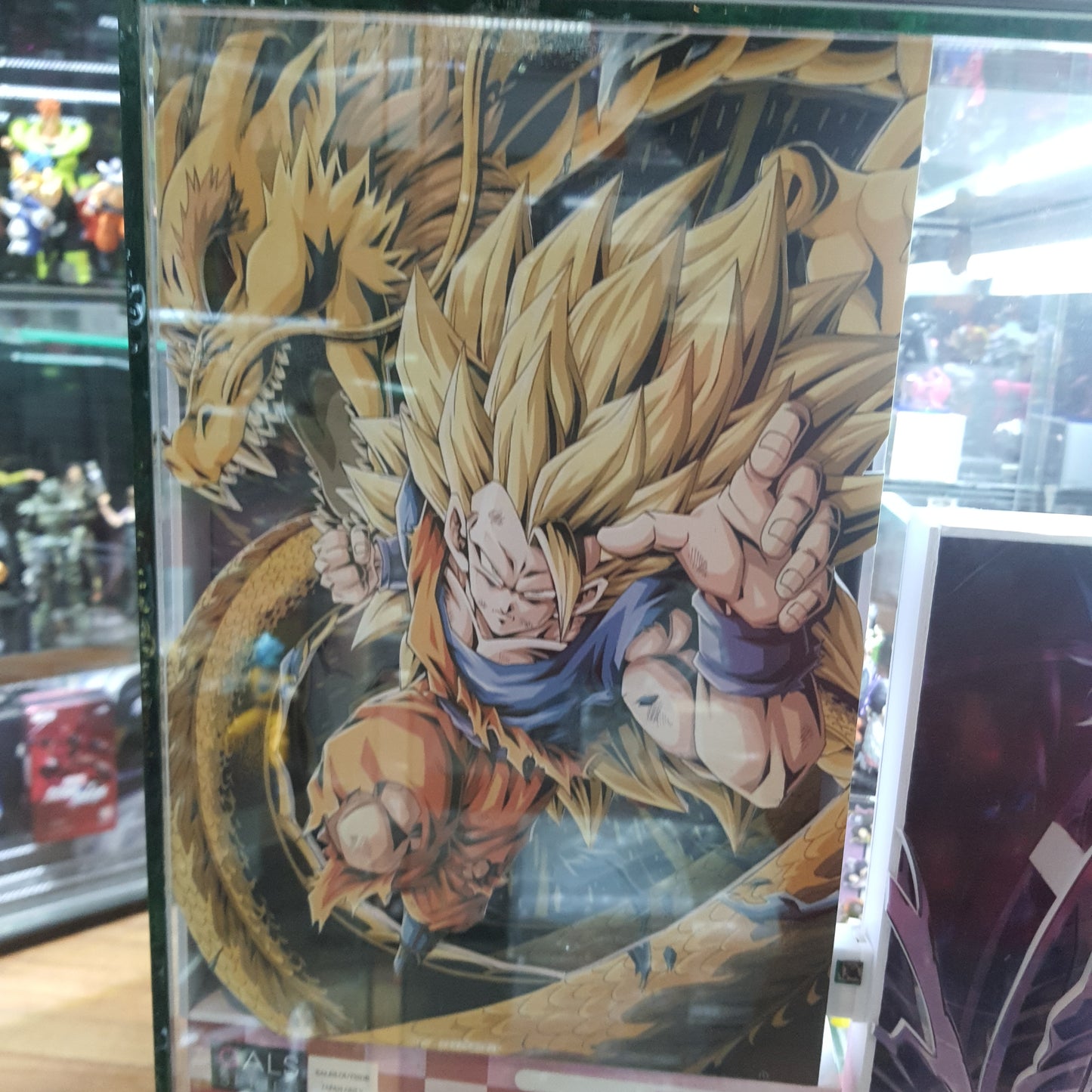 LED POSTER SSJ3 GOKU