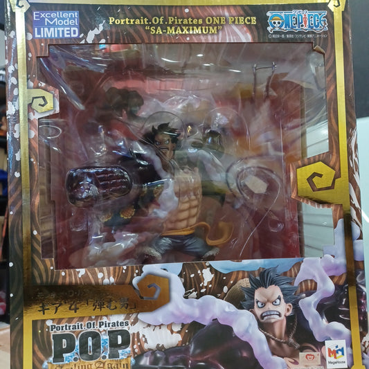 MegaHouse One Piece Portrait Of Pirates Sailing Again Maximum Monkey D. Luffy Bound Man 2 (AV)