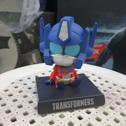 Bobble Head Optimus prime Blue