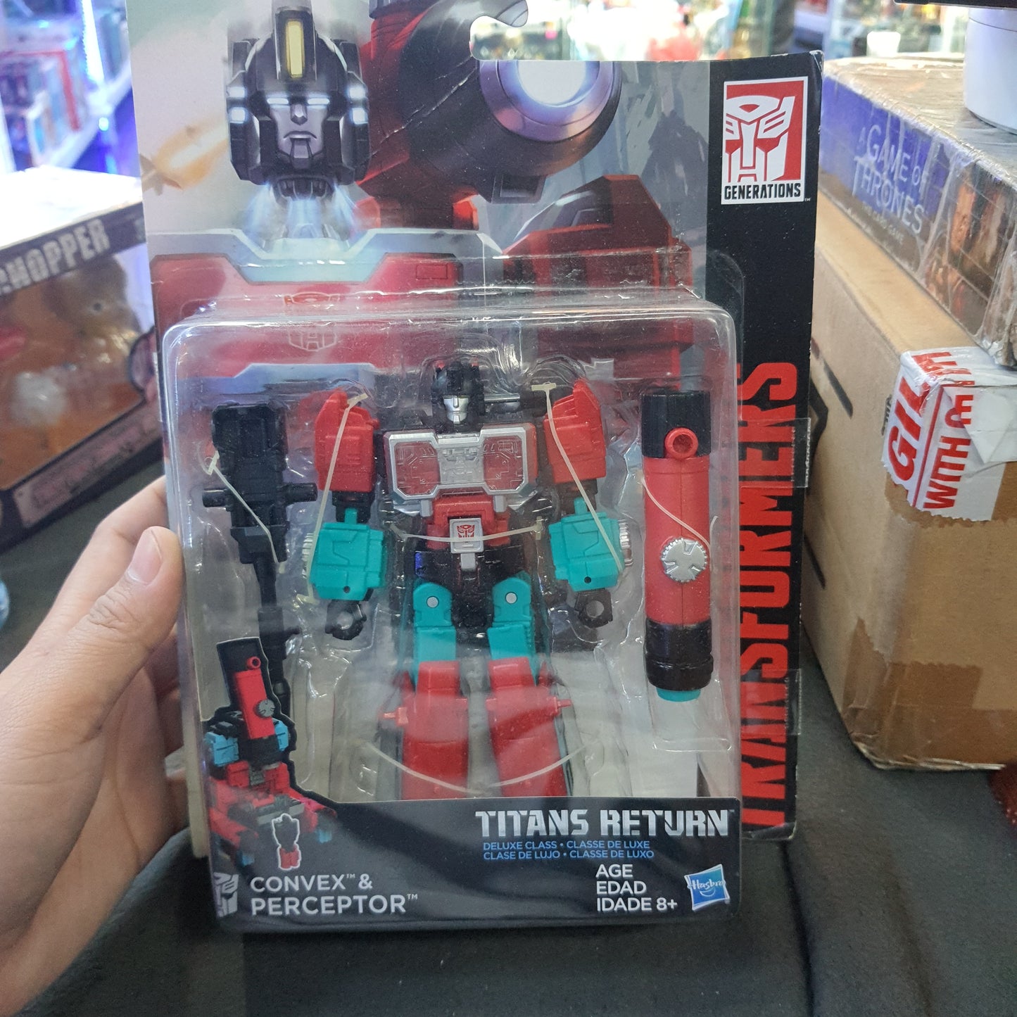 Titans Return Convex & Perceptor (Hasbro)