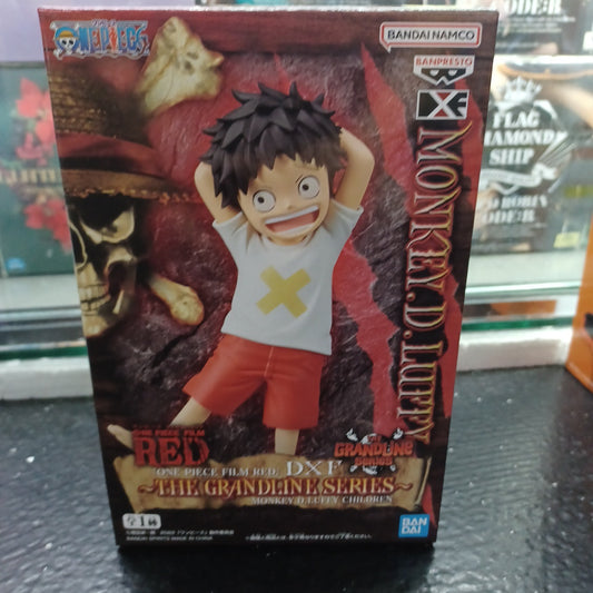 Banpresto DXF One Piece Film Red The Grandline Series Monkey D. Luffy Children Ver.