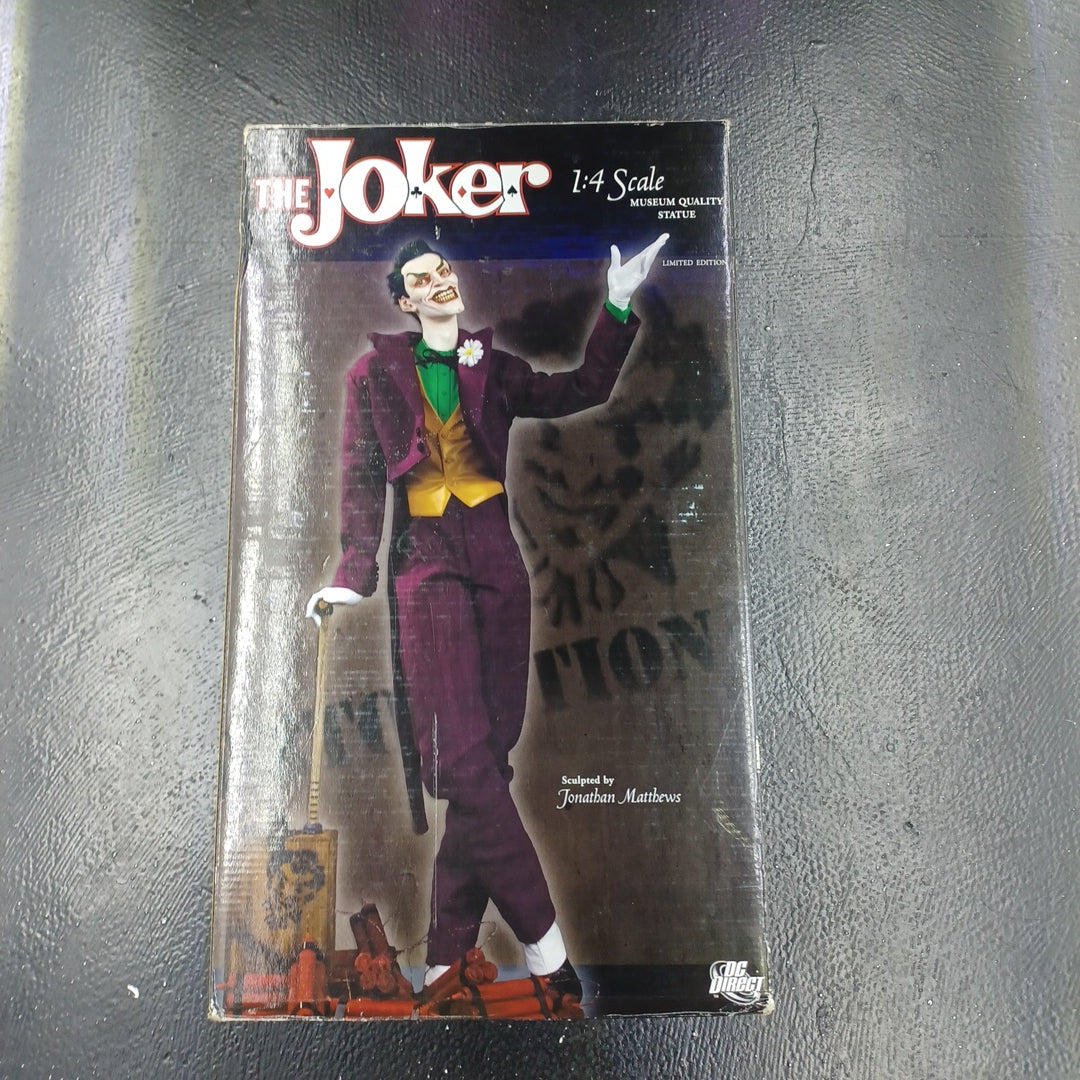 Resin: DC Direct The Joker 1:4 Scale Museum Quality Statue Limited Edition