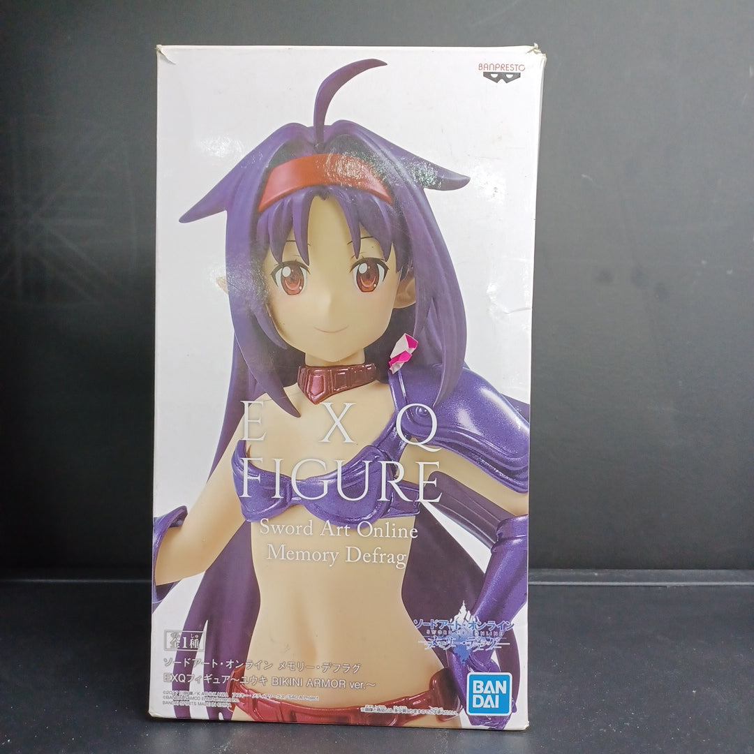 Banpresto EXQ Figure Sword Art Online Memory Defrag Yuuki Bikini Armor ver. (Loose)