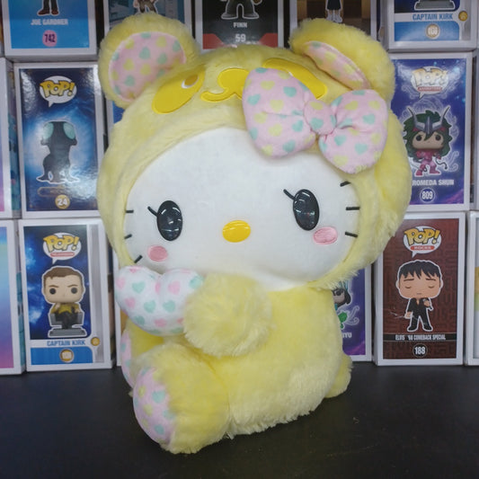 (HK7) Sanrio Plushie 10 Inches Hello Kitty (Yellow Panda)