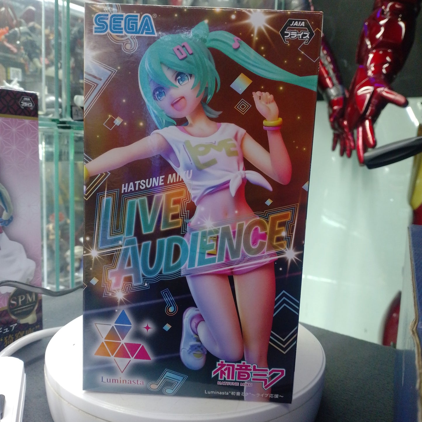 Sega Luminasta Live Audience Hatsune Miku