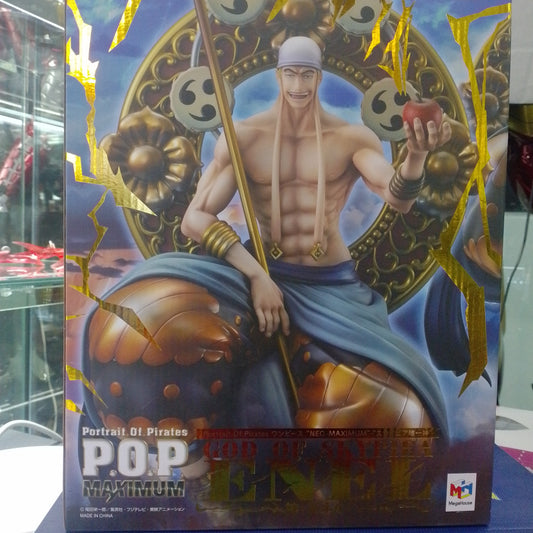 MegaHouse One Piece Portrait of Pirates Neo-Maximum God of Skypiea Enel