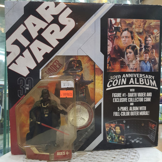 Hasbro Stars wars 30th Anniversary Coin Album Darth Vader